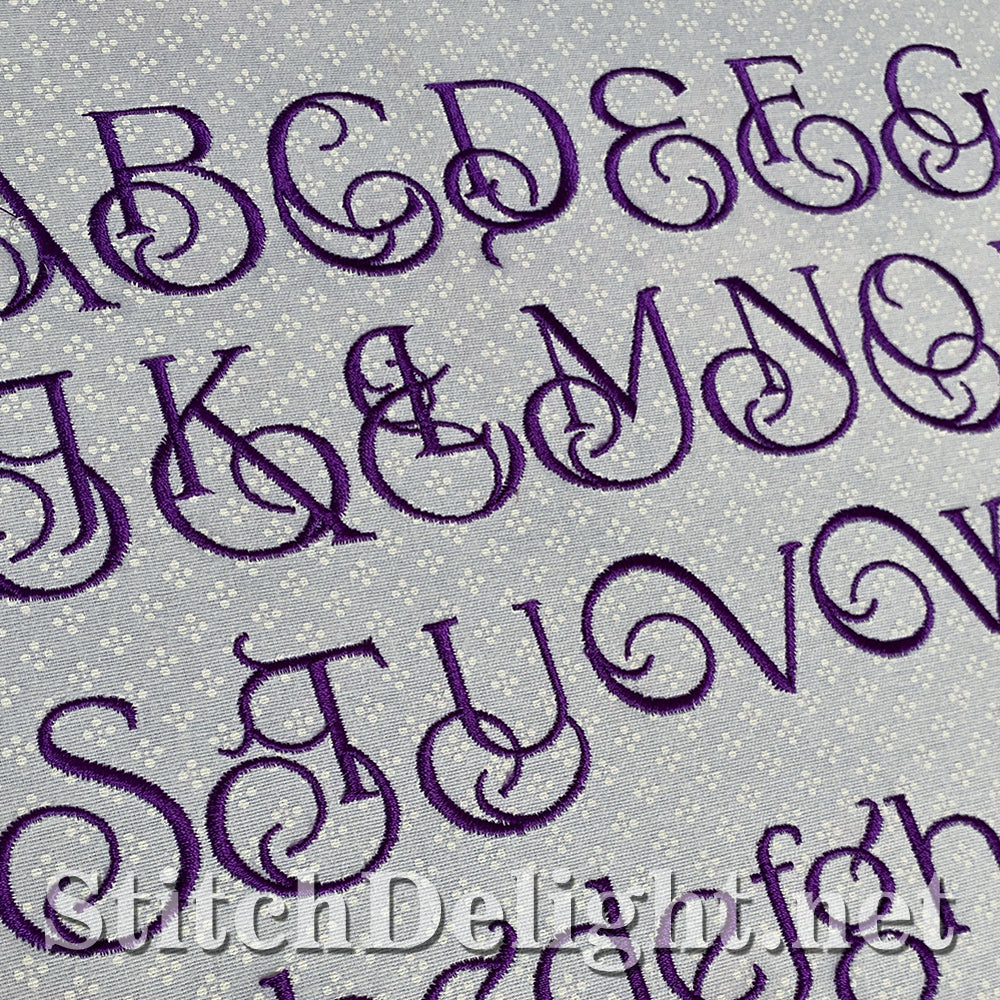 SDS4272 Swirly Swan Font