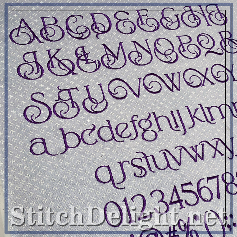 SDS4272 Swirly Swan Font