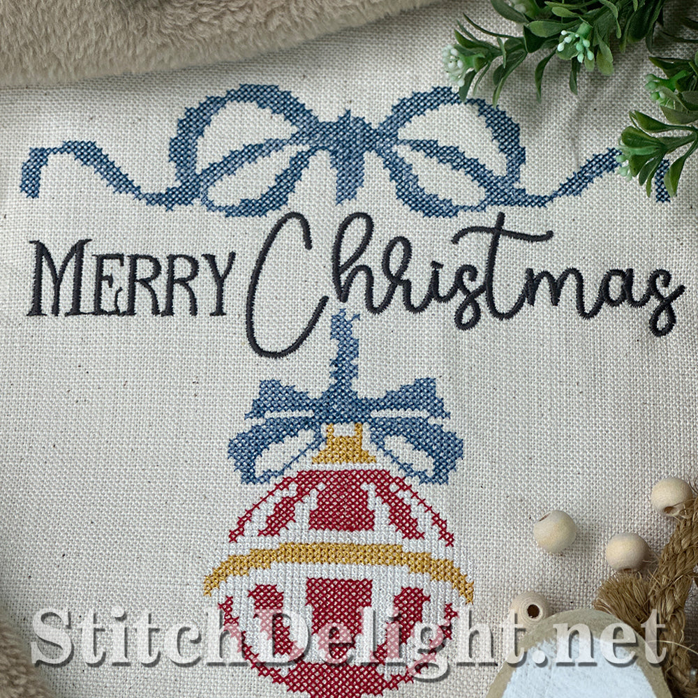 SDS4289 Cross Stitch Merry Christmas