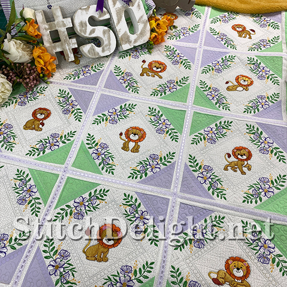 SDS4243 Lilo Lion in Quilting