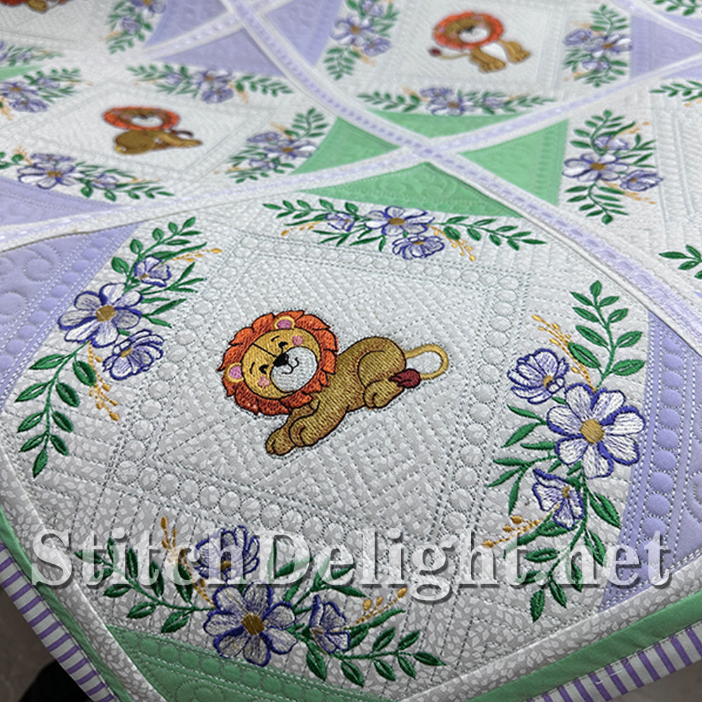 SDS4243 Lilo Lion in Quilting