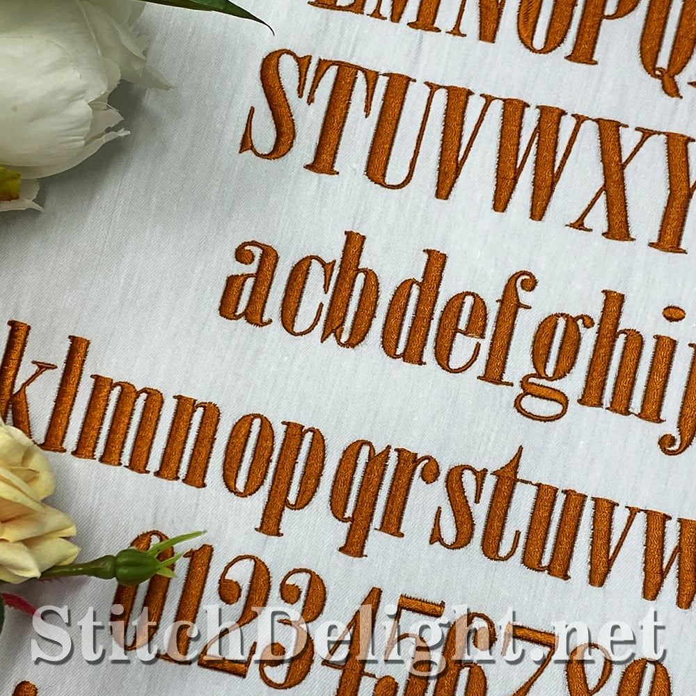 SDS5462 Quilters Matching Font