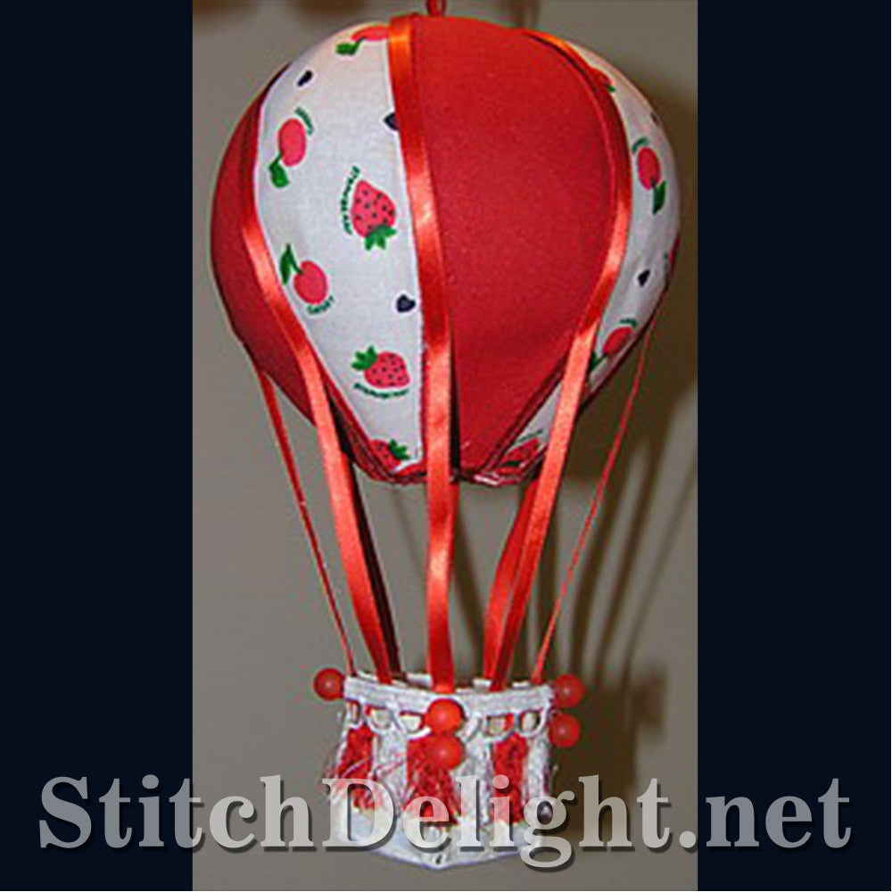 SD240 Hot Air Balloon Machine Embroidery Files