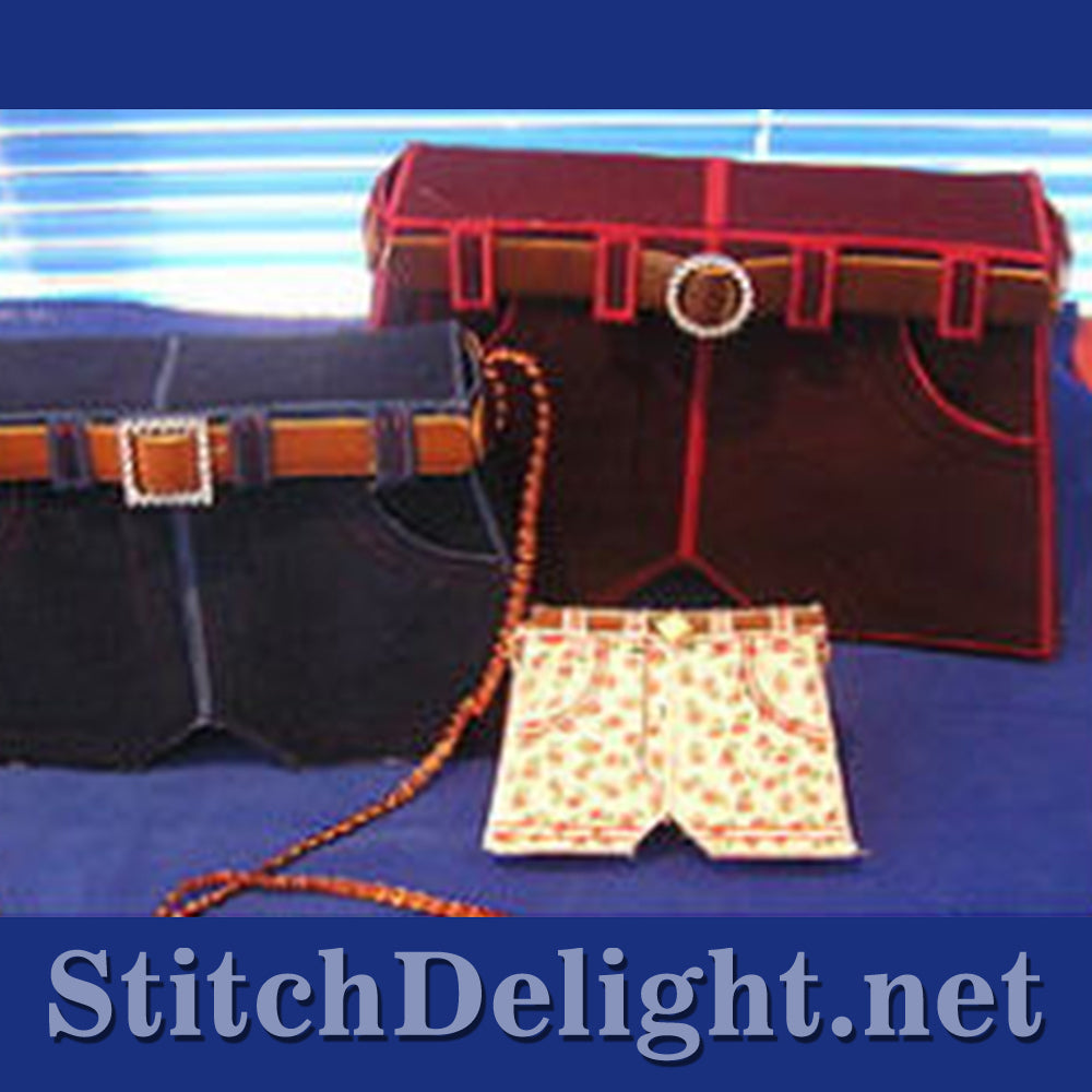 AE023 Denim Purses