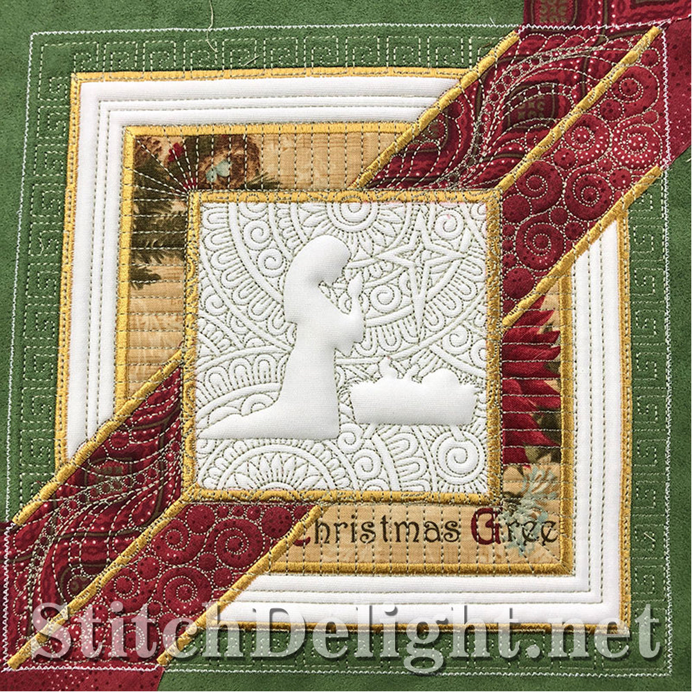 SD1287 Christmas Quilt Baby