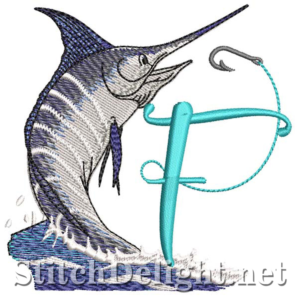 sds1270 Fishing Font F