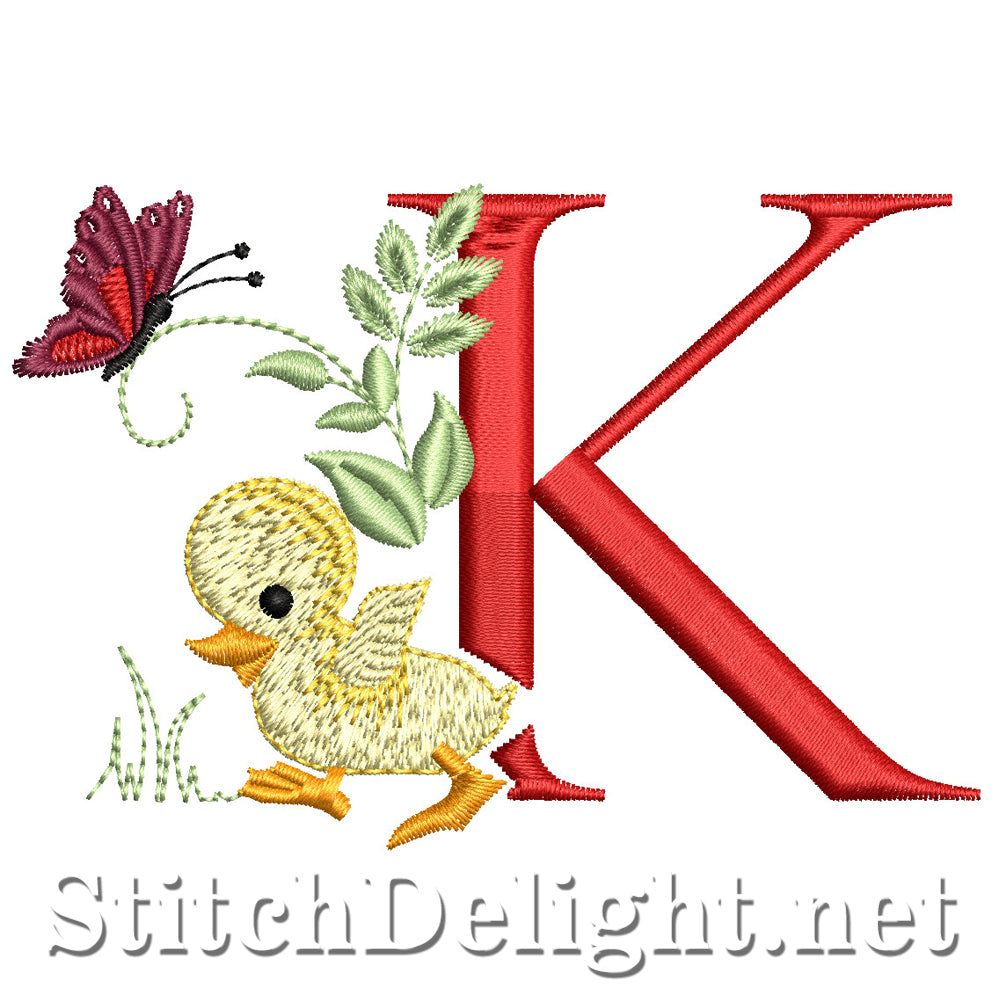 SDS1581 Little Duckie Font K