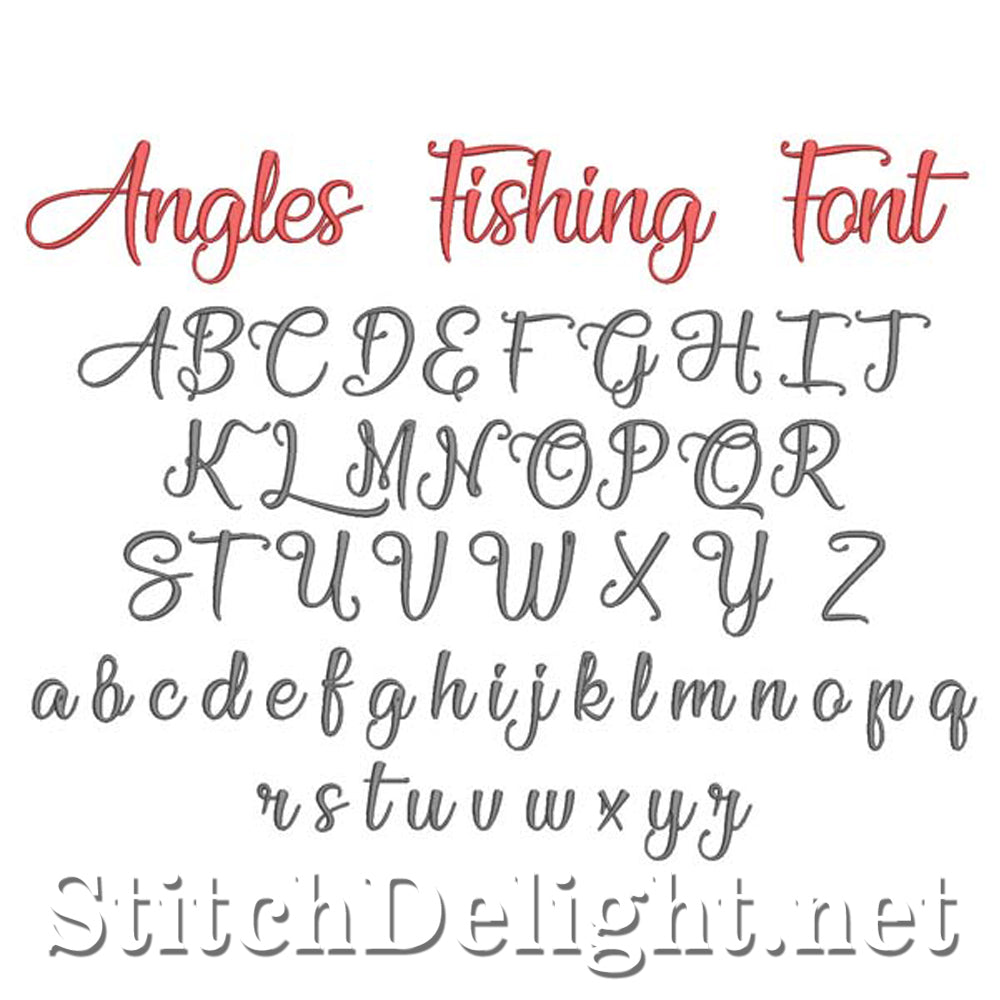 SDS1271 Anglers Fishers Font