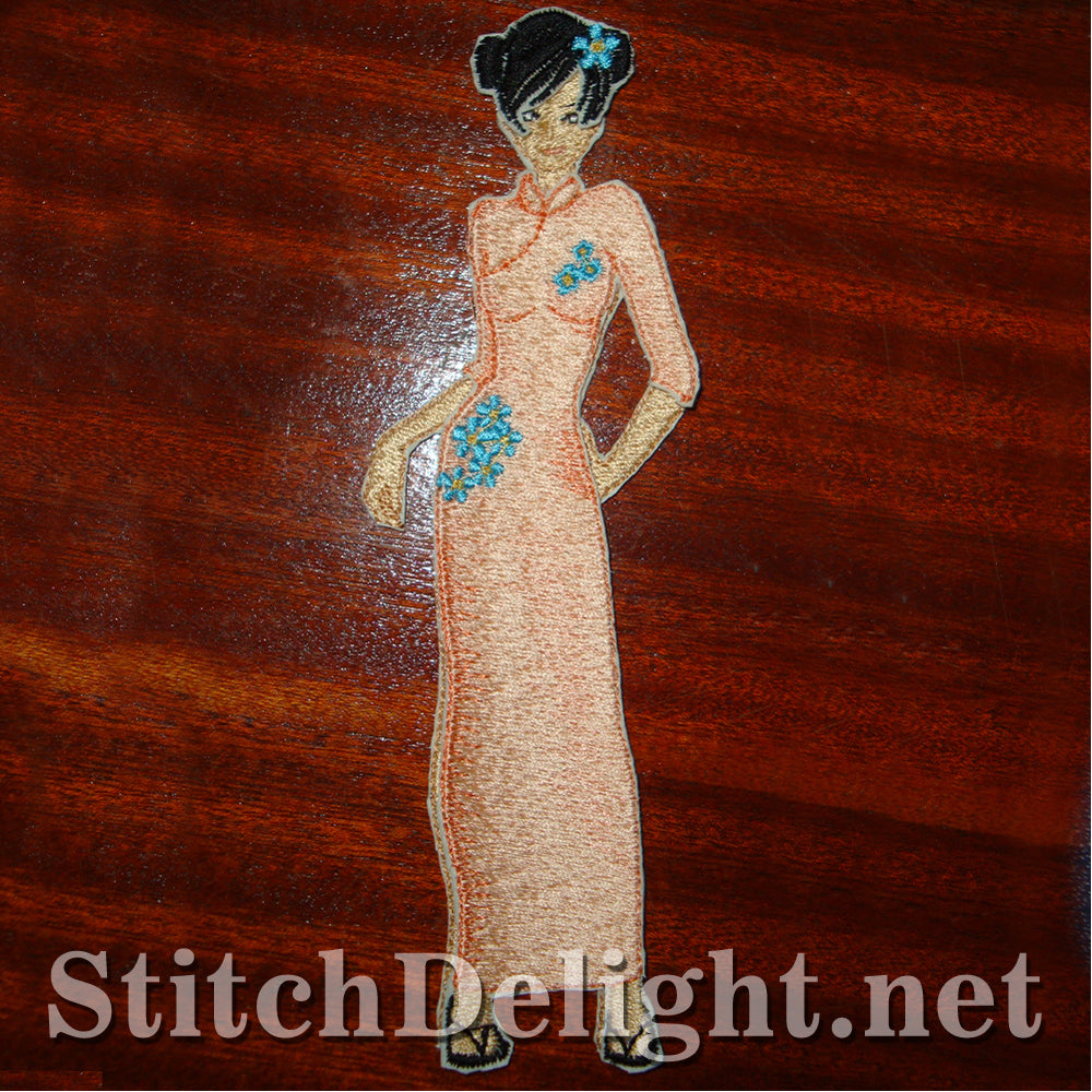 SD1139 Elegant Paper Doll
