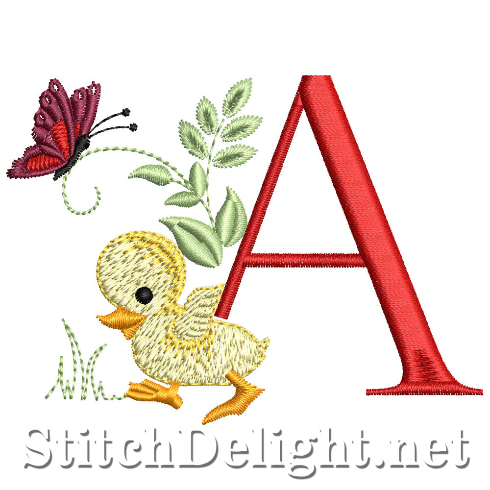 SDS1581 Little Duckie Font A