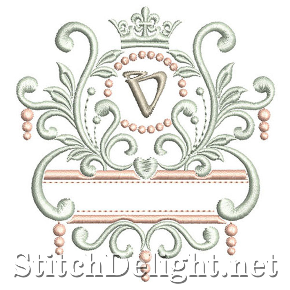 SDS1193 Elegant Royal Font V