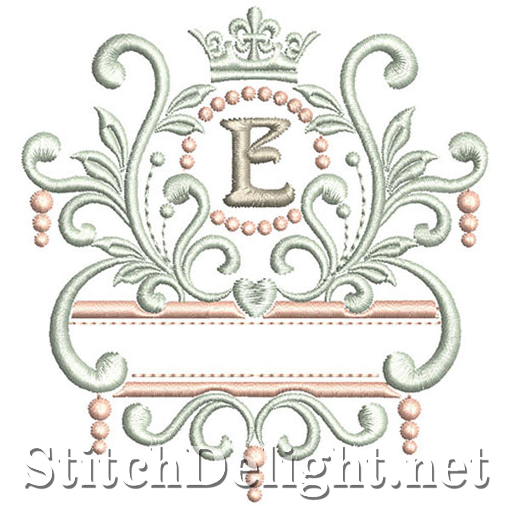 SDS1193 Elegant Royal Font E