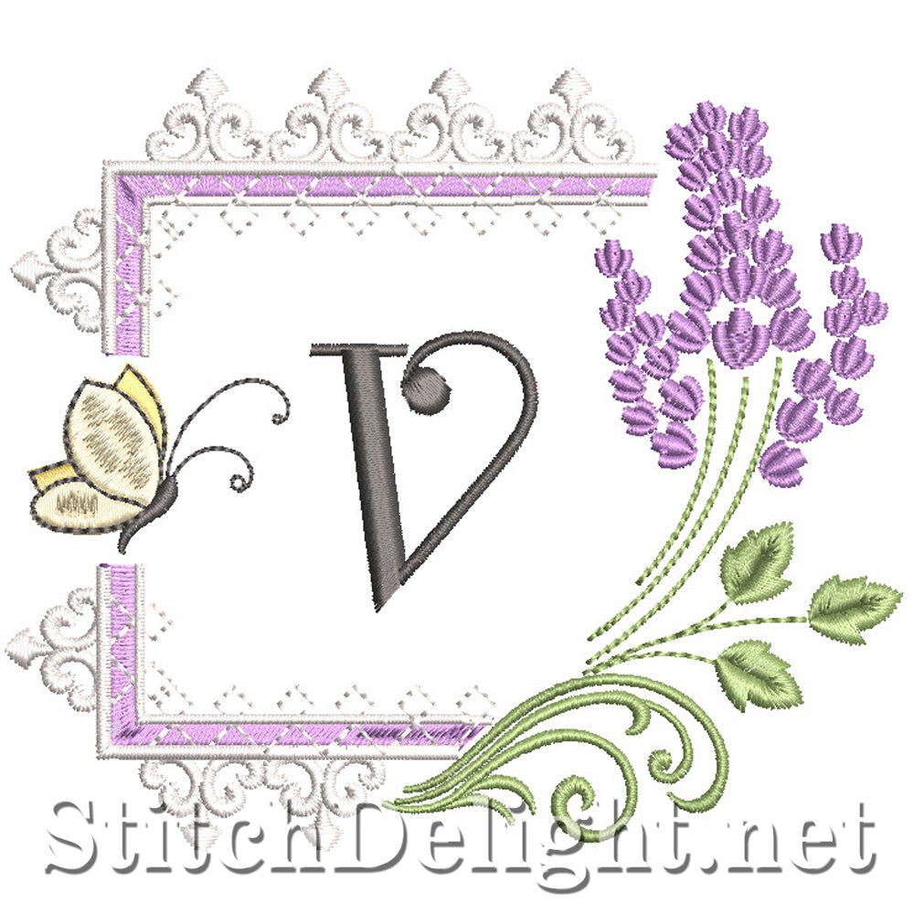 SDS1253 Lavender and Lace Font V