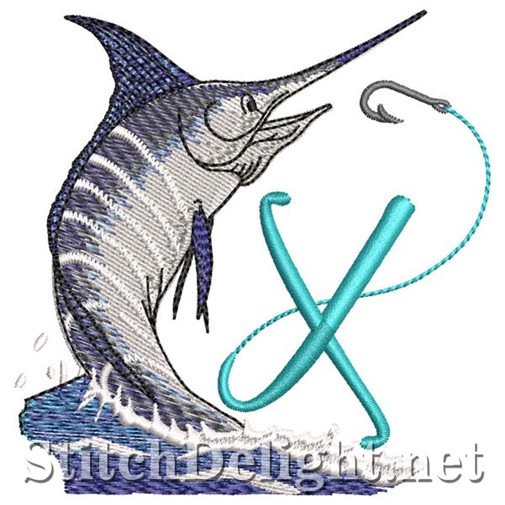 sds1270 Fishing Font X