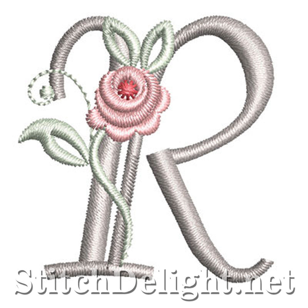 SDS1227 Antique Rose Font R