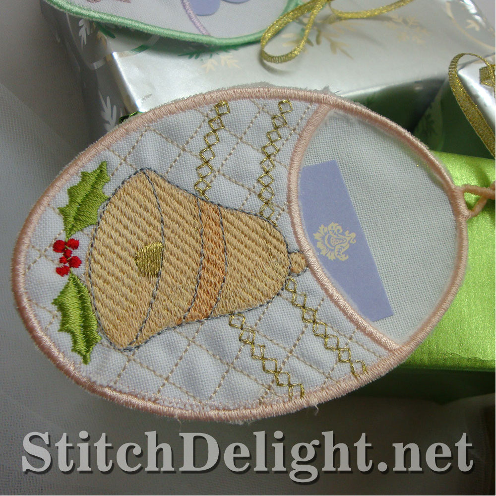 SD0904 Oval Pocket Ornaments