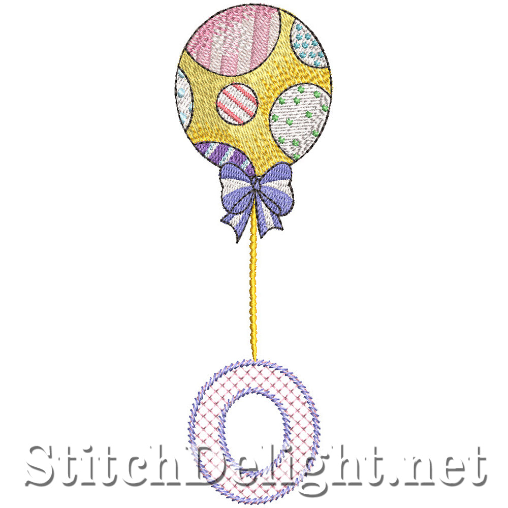 SDS1770 Little Balloon Font O