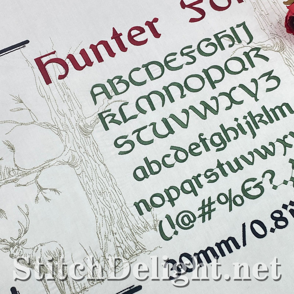 SDS1755 Hunter Font
