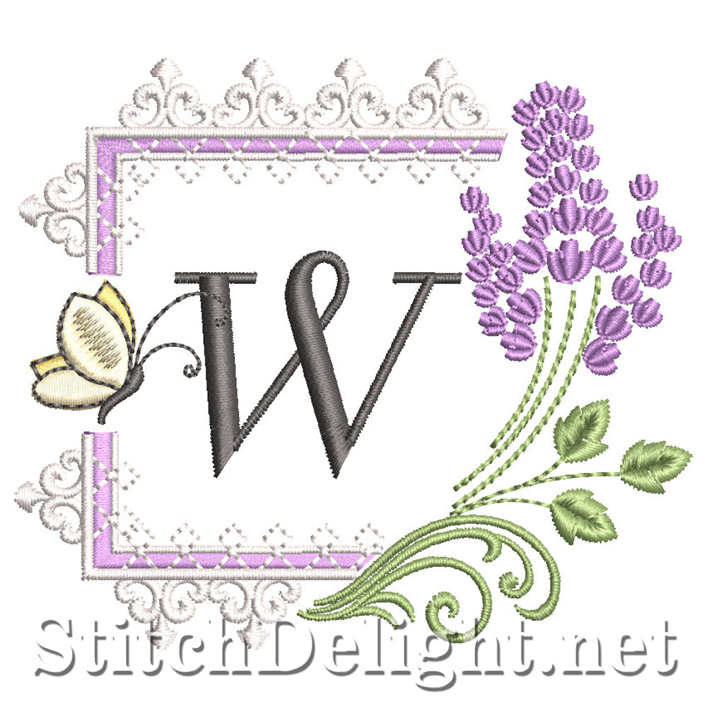 SDS1253 Lavender and Lace Font W