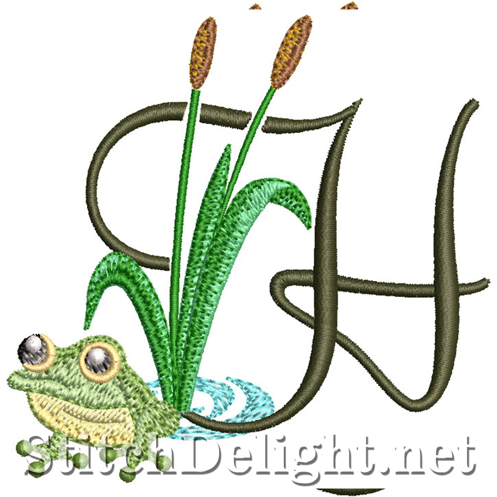 SDS1570 Froggy Font Font H