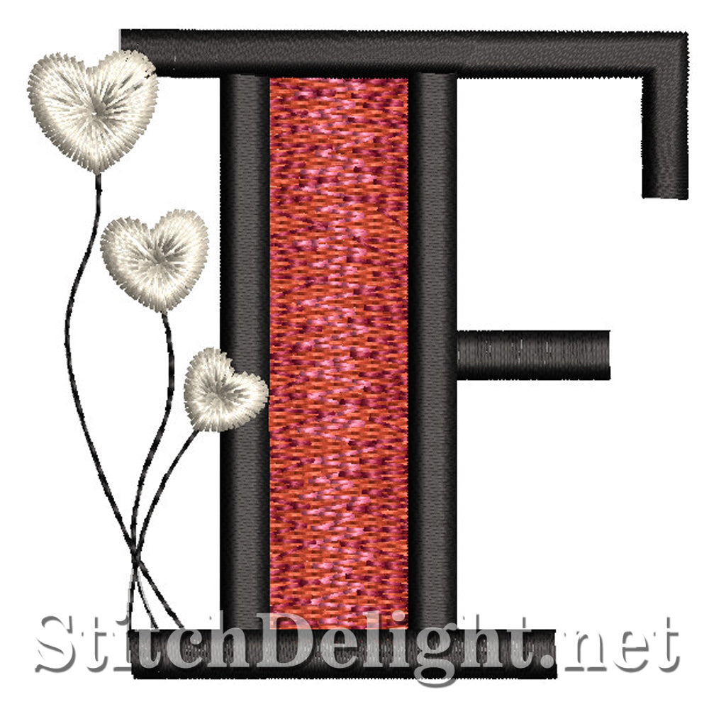 SDS1560 Loving Hearts Font F