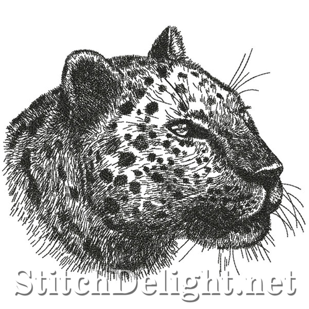 SDS0753 Pencil Sketch Leopard