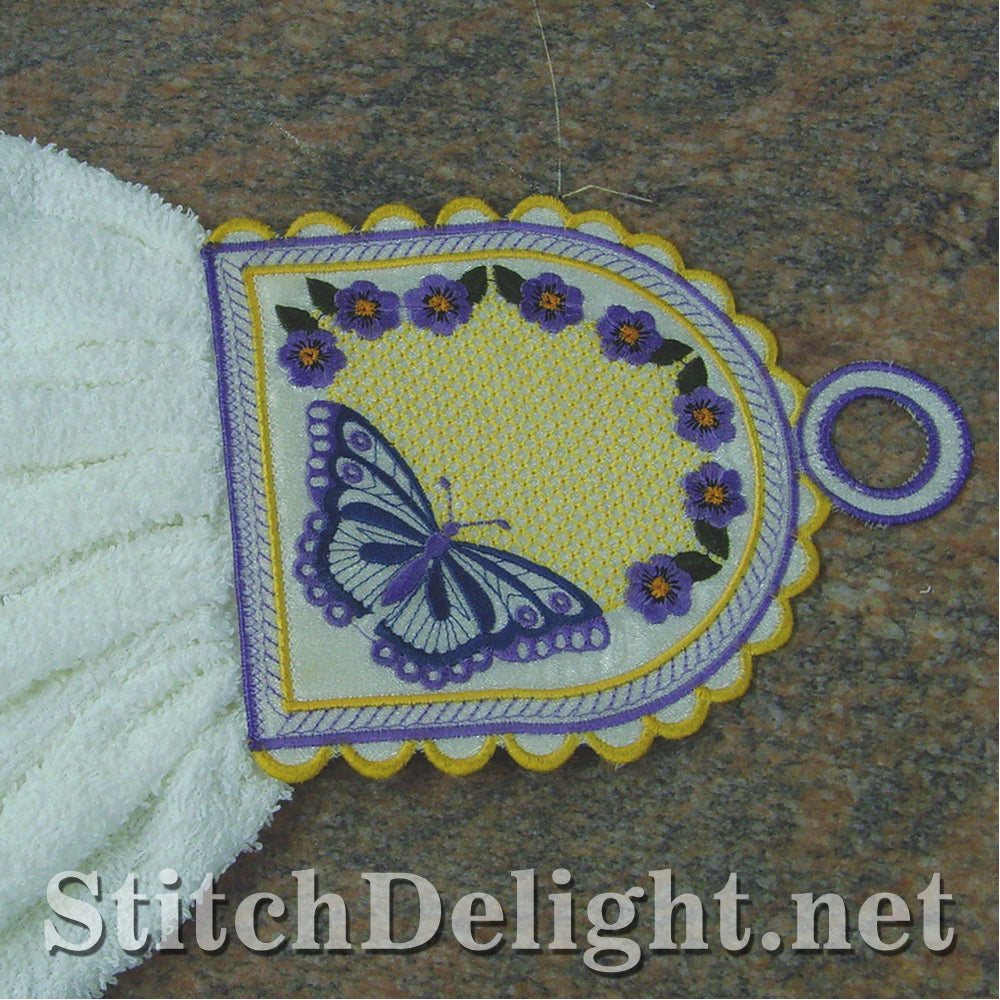 SD0618 Butterfly Towel Topper