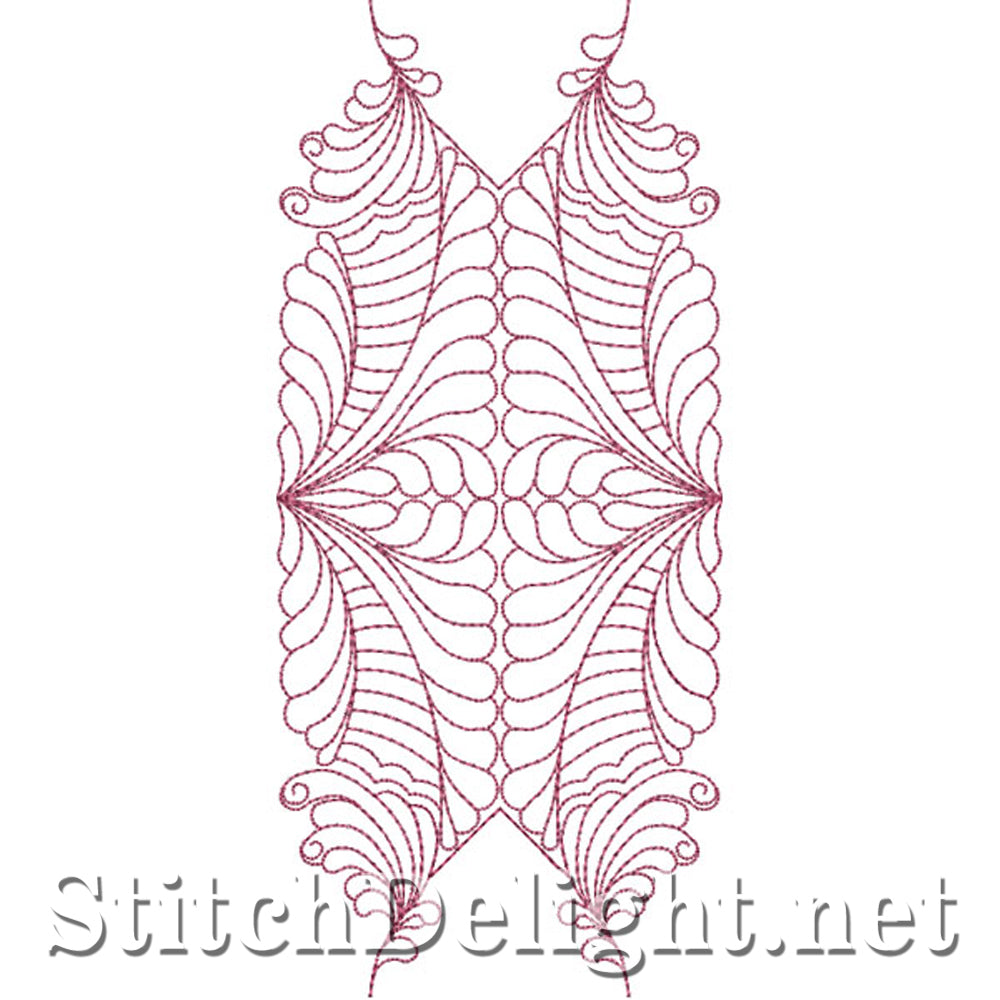SDS0734 Feather Quilt Patterns