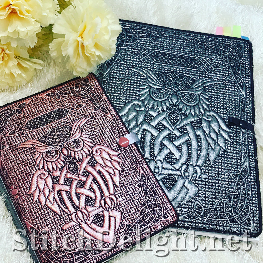 SDS1191 Celtic Owl Book Covers