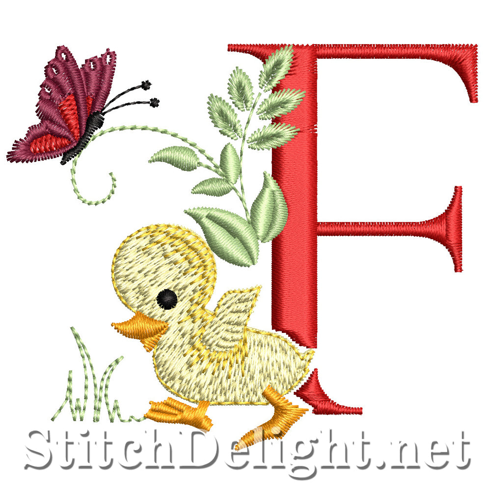 SDS1581 Little Duckie Font F