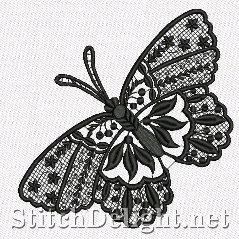 SD1114 Freestanding Lace Butterfly