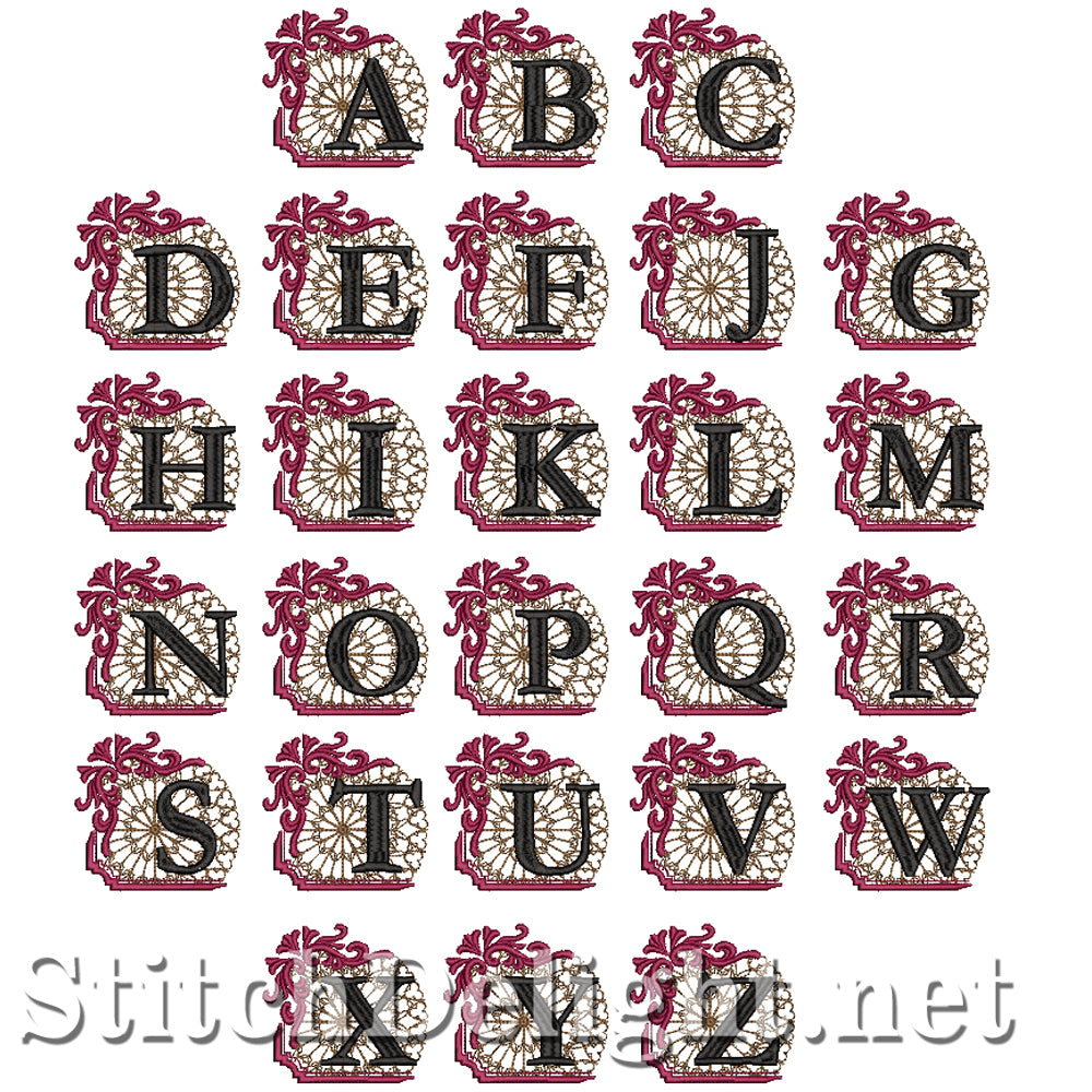 HOE0042 Gothic Font Y