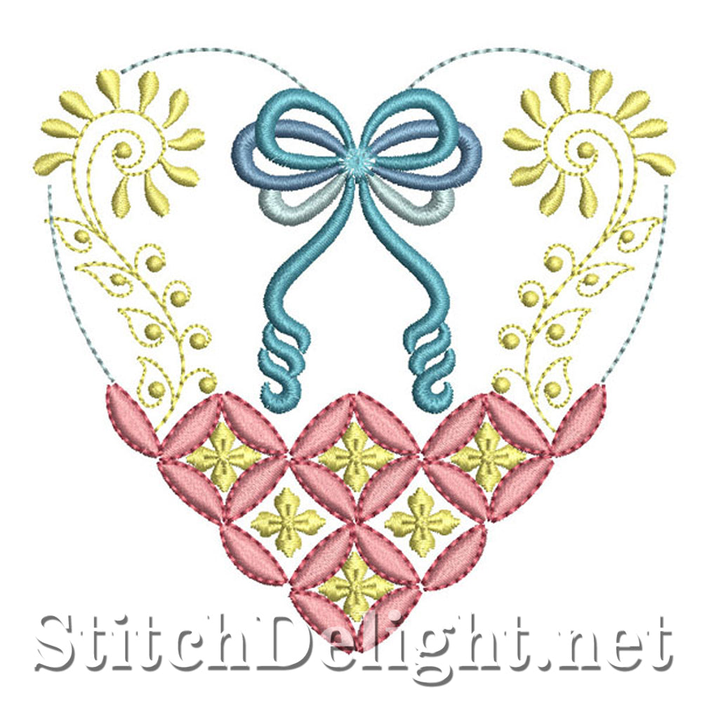 SDS0784 Quilted Heart