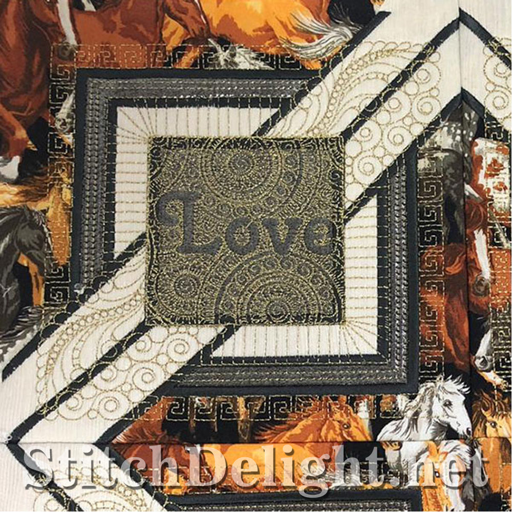 SDS1359 QuiltSquare Love