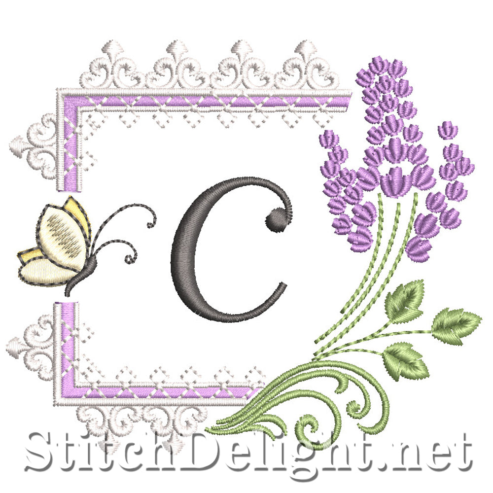 SDS1253 Lavender and Lace Font C