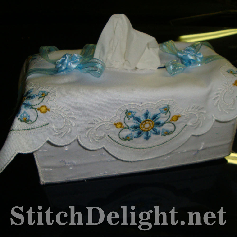 SD0726 Tissue Box Covers 2 Large Hoops