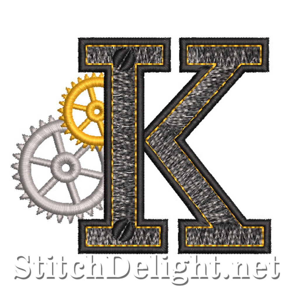 SDS1466 Steampunk Font K