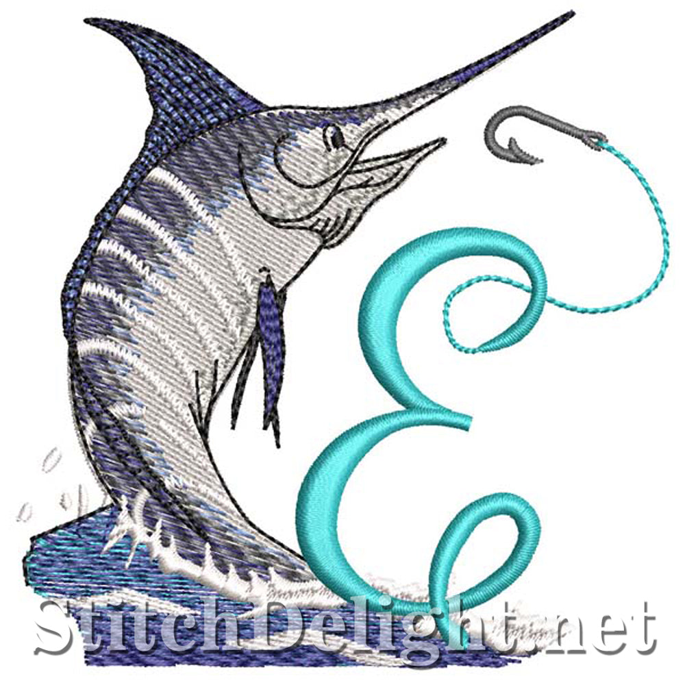 sds1270 Fishing Font E