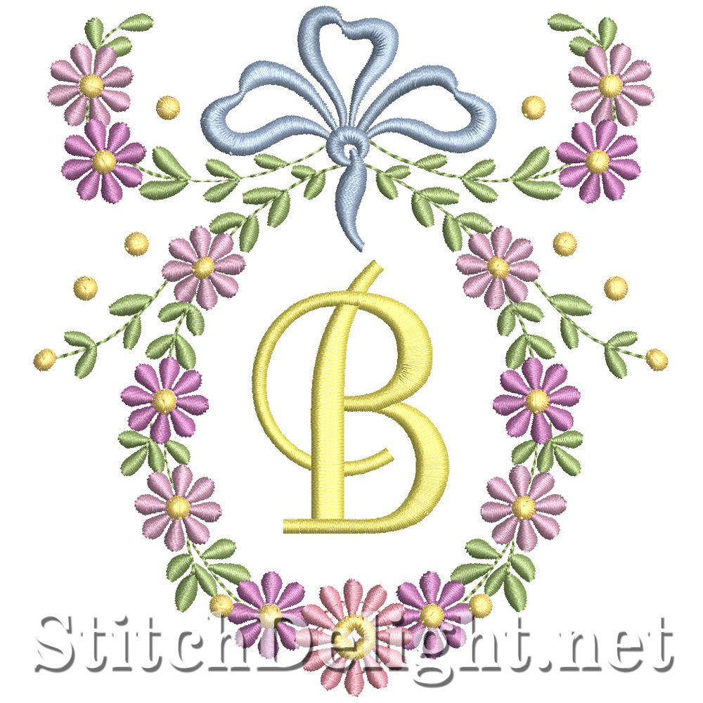 SDS1245 Wispy Floral Font B
