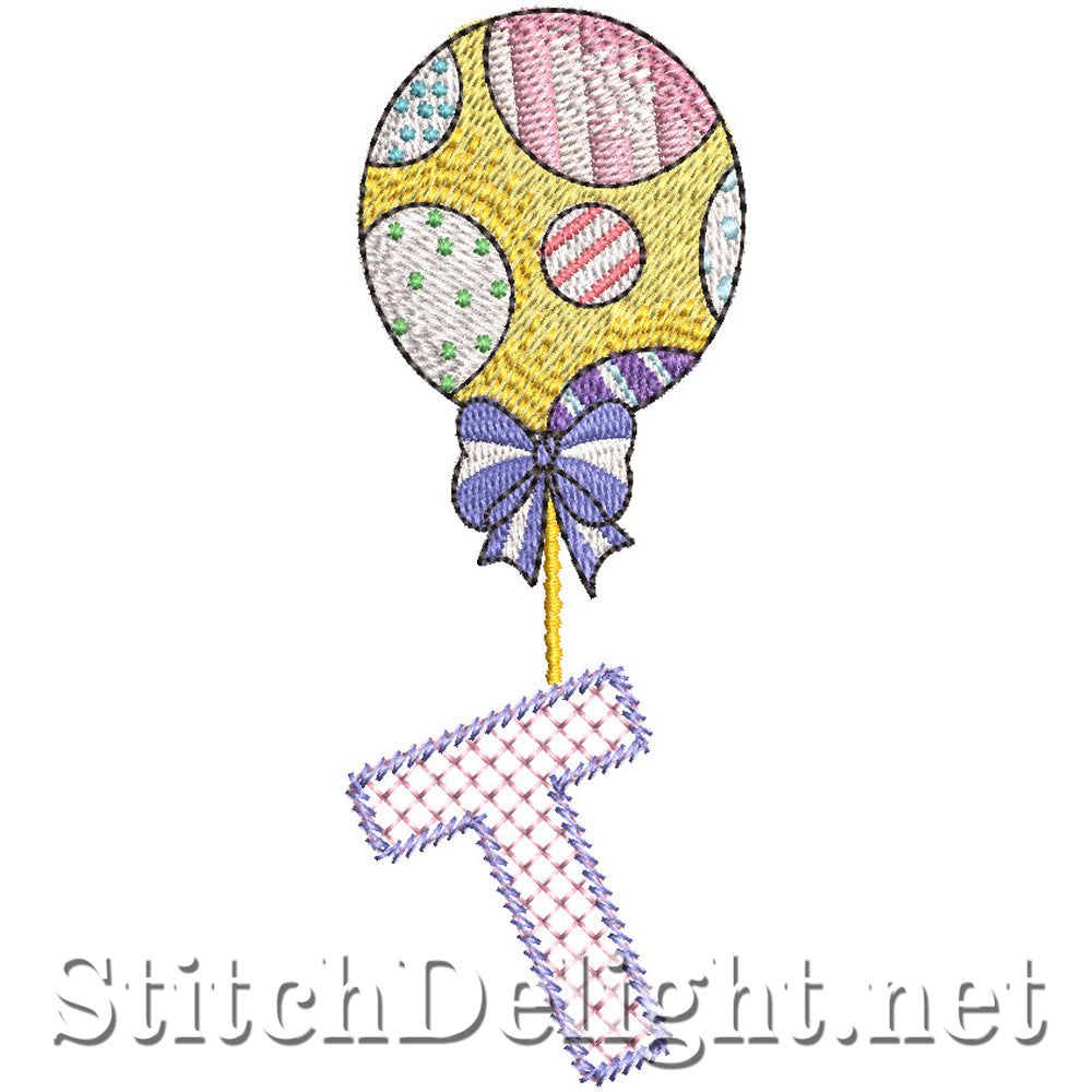 SDS1770 Little Balloon Font T