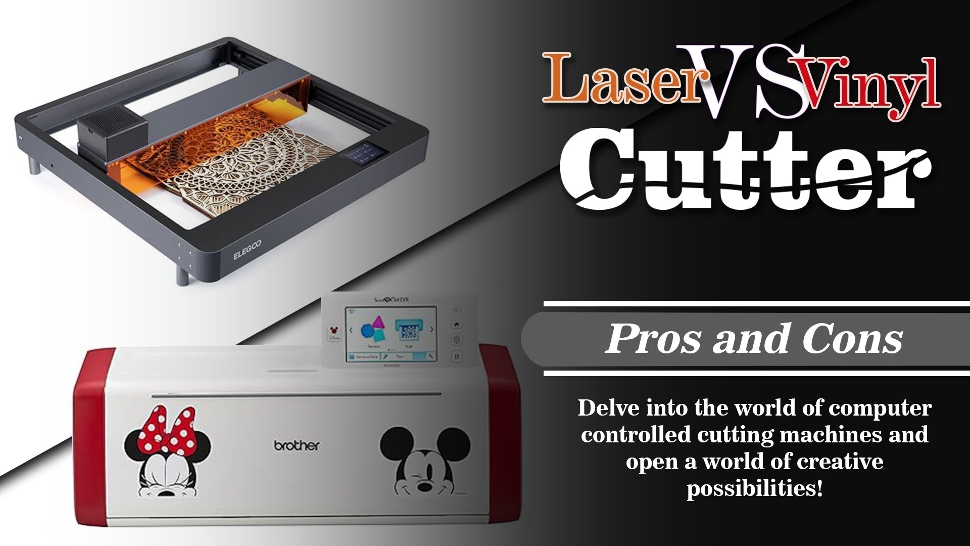 Laser Cutter vs. ScanNCut: Do you really need one?