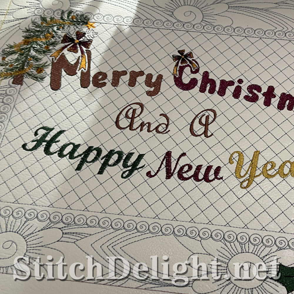 SDS3254 Christmas Font M