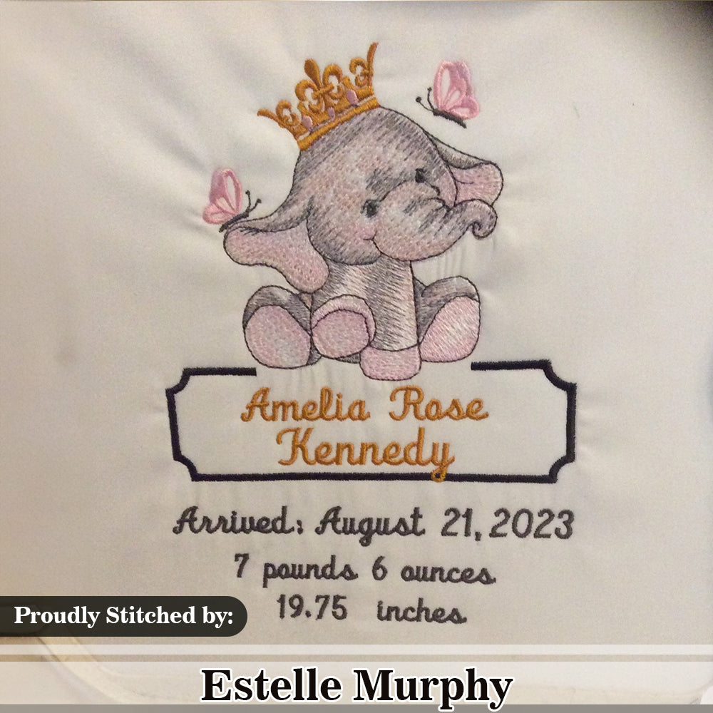 SDS5422 Ellie Girl Name Frame