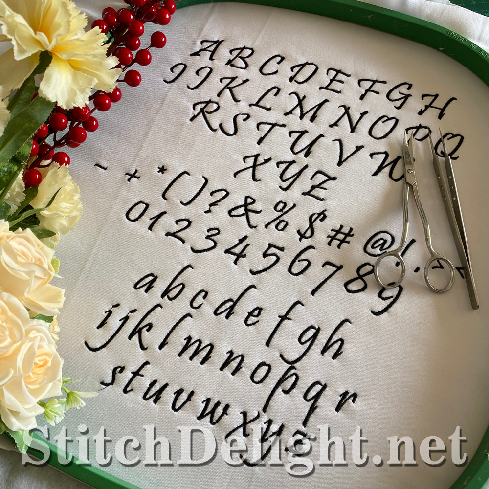 SDS3140 Perfectly Freehand Font