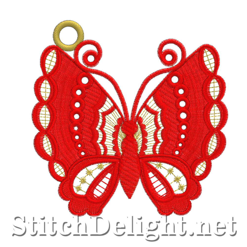 SD0062 FSL Butterfly Ornaments