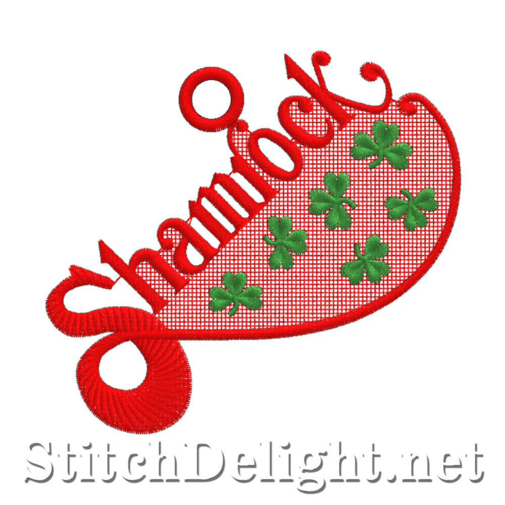 SD0067 Freestanding Shamrock Lace