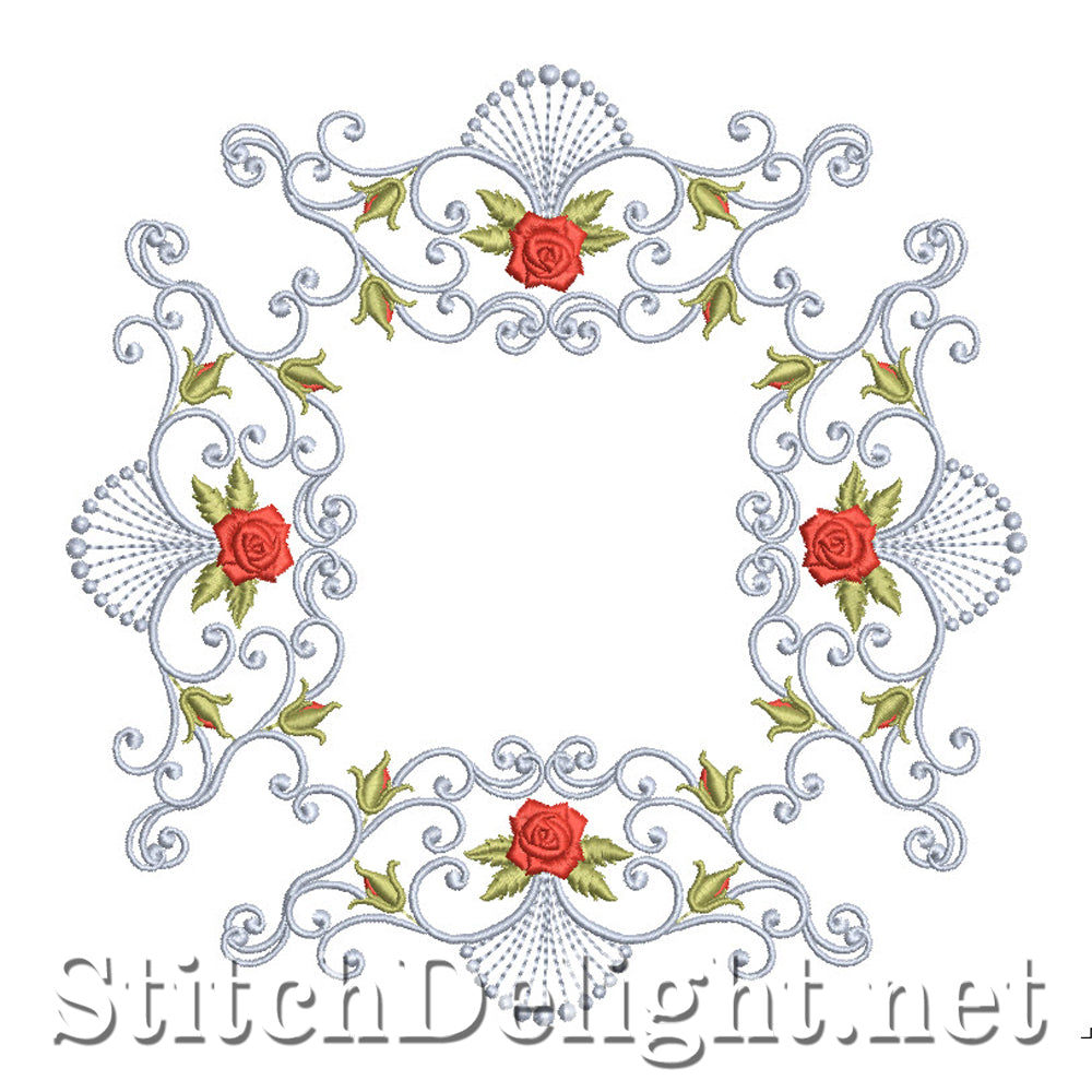 SD0703 Heirloom Roses Quiltblocks