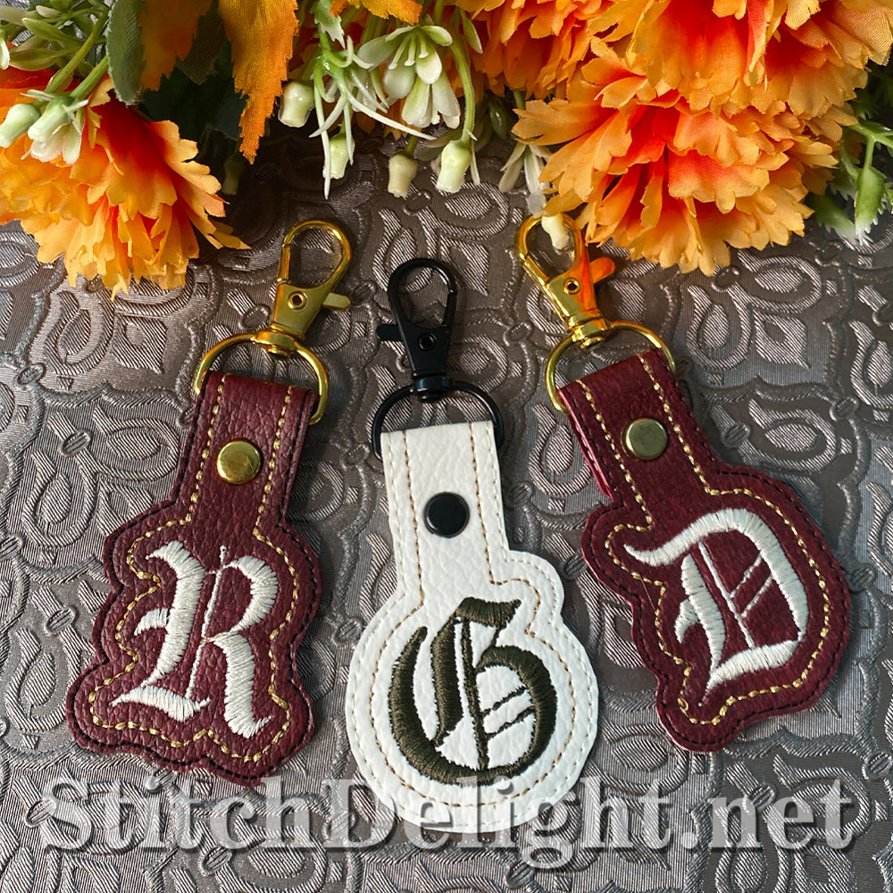 SDS3154 Elegant Key Fob Font