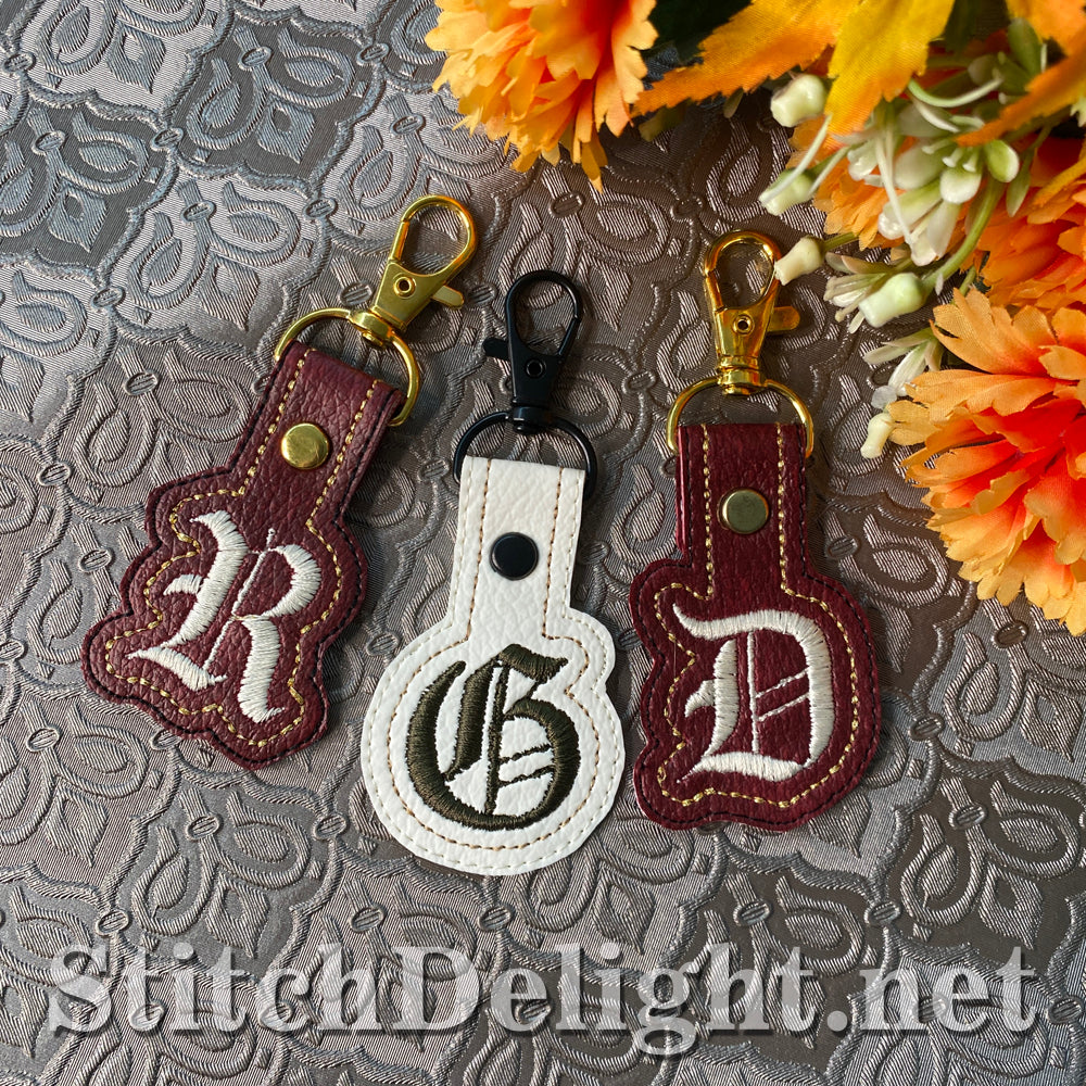 SDS3154 Elegant Key Fob Font Y