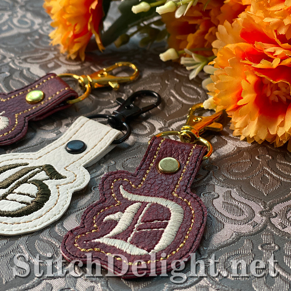 SDS3154 Elegant Key Fob Font